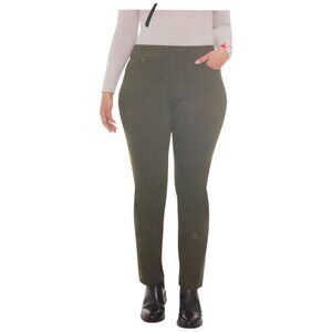 NWT Up! Dark Green Slim Skinny Pullover Pants size 12